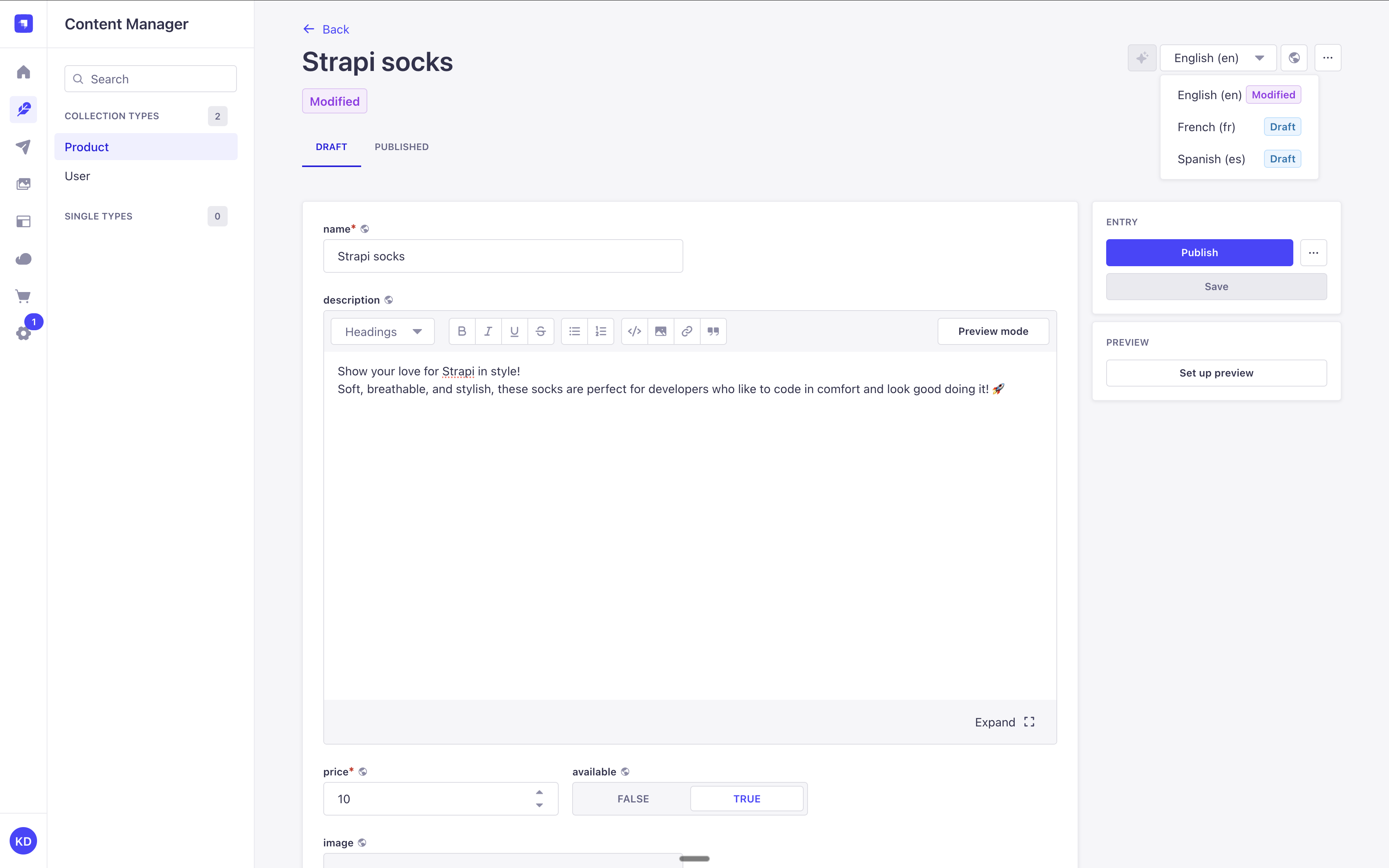 Managing locales with i18n